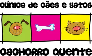 Clinica de Caes e Gatos Cachorro Quente logo