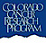 Colorado Cancer Research Program logo