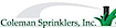 Coleman Sprinklers logo