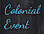 Colonial Events logo