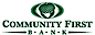 Community First Bank logo