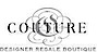 Couture Designer Resale Boutique logo