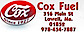 Cox Fuel logo