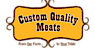 Custom Quality Meats logo