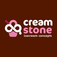 Cream Stone Ice Cream Concepts logo