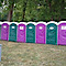 Crown Restrooms the Purple Potty People logo