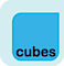 Cubes English Cafe logo