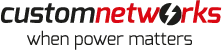 Custom Networks logo