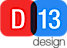 D13 Design logo