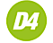 D4 logo