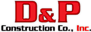 D&P Construction logo