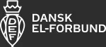 Dansk El-Forbund logo
