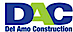 Del Amo Construction logo