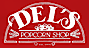 Del''s Popcorn Shop logo