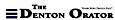 Denton Orator logo