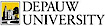 Depauw University logo