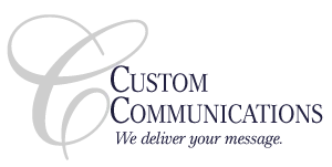 Custom Communications logo
