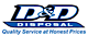 D&D Disposal logo