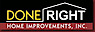 Done Right Home Improvement logo