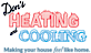 Dons Heating and Cooling logo