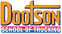 Dootson School of Trucking logo