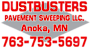 Dustbusters Pavement Sweeping logo