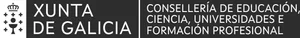 Consellería de Educación, Ciencia, Universidades e Formación Profesional logo