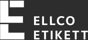Ellco Etikett Trykk logo