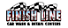 Finish Line Car Wash logo