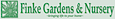 Finke Gardens & Nursery logo