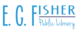 E G Fisher Public Library logo