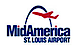 Midamerica St. Louis Airport logo