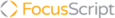 Focus Script logo