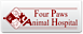 Four Paws Animal Hospital logo