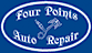 Four Points Auto Repair & Sls logo