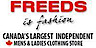 FREEDS is Fashion logo