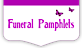 Funeral Pamphlets logo