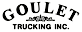 Goulet Trucking logo