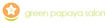 Green Papaya Salon logo