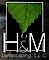 H&M Landscaping logo