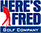 Here''s Fred Golf logo