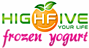 HighFive Frozen Yogurt logo