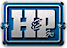 H And P logo