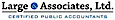 Large & Associates logo