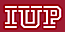 Indiana University of Pennsylvania logo