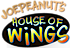 Joe Peanut''s House of Wings logo