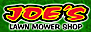 Joe''s Lawnmower Shop logo