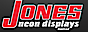 Jones neon display logo