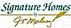 Signature Homes logo