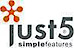 Just5 logo